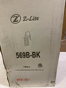 Z-Lite 569B-BK 1 Light Outdoor Wall Sconce, Black