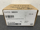 Emtek 8568US19 Brass Rectangular Style Single-Sided Deadbolt from the American Classic Collection - Flat Black
