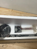 Justice Design Group PNA-8814-18-WAVE-MBLK Porcelina 10.5" Tapered Cylinder Pendant - Matte Black