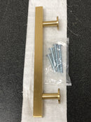 Deltana POM40U4 Pommel 4 Inch Center to Center Bar Cabinet Pull - Satin Brass