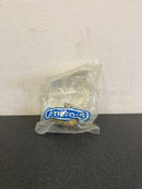 Amerock Sea Grass 1-1/2 Inch Rectangular Cabinet Knob - Golden Champagne