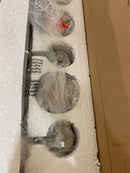 Jonathan y JYL7557A Irving 22 in. 3-Light Nickel Seeded Glass/Iron Modern Contemporary LED Vanity Light