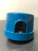 Intermatic ELC4536D89 NightFox 1,000-Watt LED/Incandescent Locking Type Mount Dusk to Dawn Light Control Electronic Photocontrol, Blue