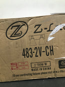 Z-Lite 483-2V-CH Harper 2 Light 16" Wide Bathroom Vanity Light - Chrome