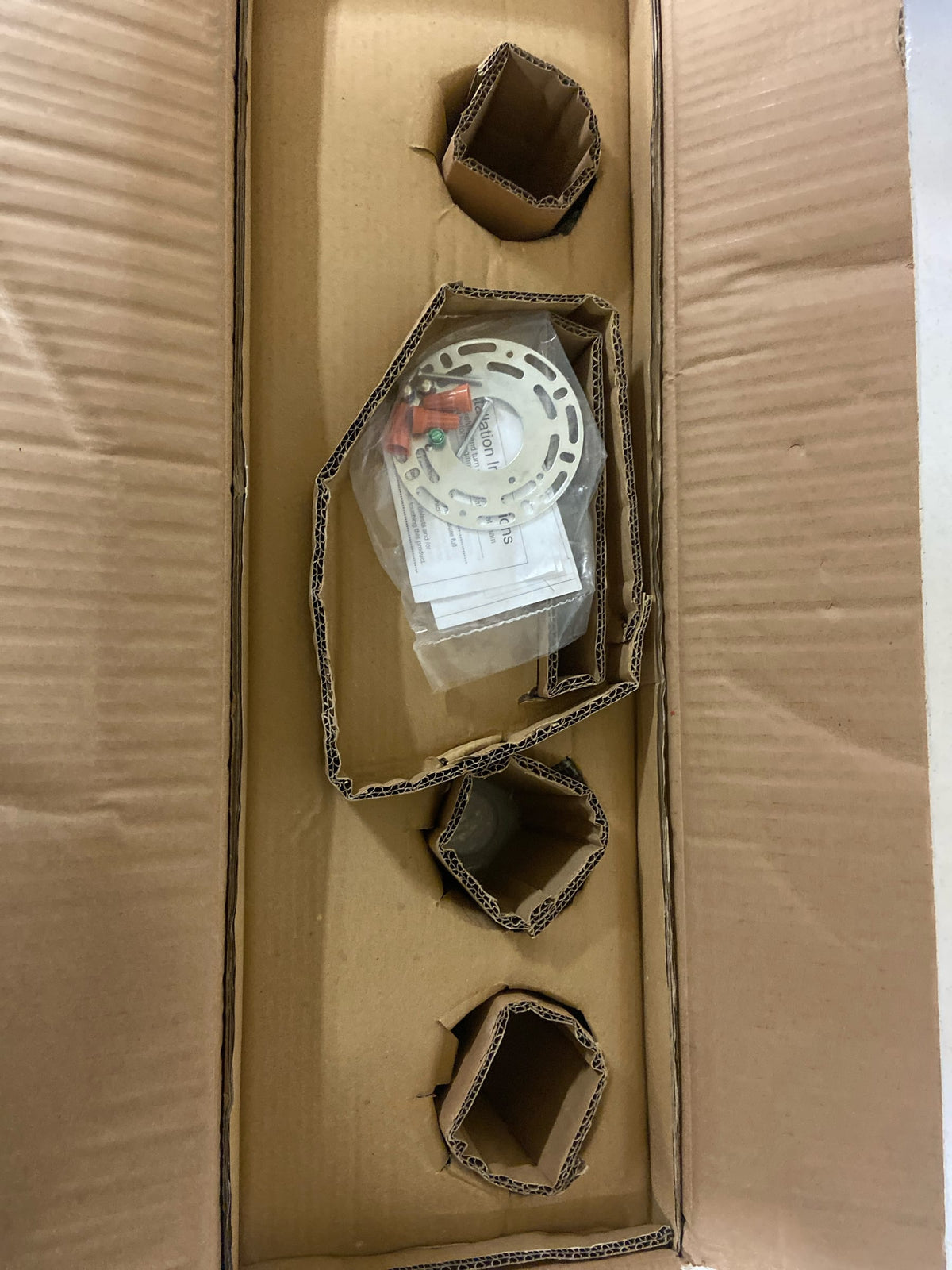 Progress Lighting P2020-09 Inspire 3 Light Bathroom Vanity Light with Etched Glass Shades - 22" Wide - Brushed Nickel
