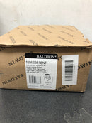 Baldwin 5286056RENT Contemporary Right Handed Single Cylinder Keyed Entry Door Lever Set with Square Rose - Satin Nickel