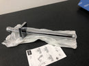Grohe 27487000 12" Ceiling Shower Arm with Square Flange and 1/2" Threaded Connection - Starlight Chrome