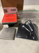4"x4" LT4 Tile Drain Strainer-2" Throat in Polished Stainless
