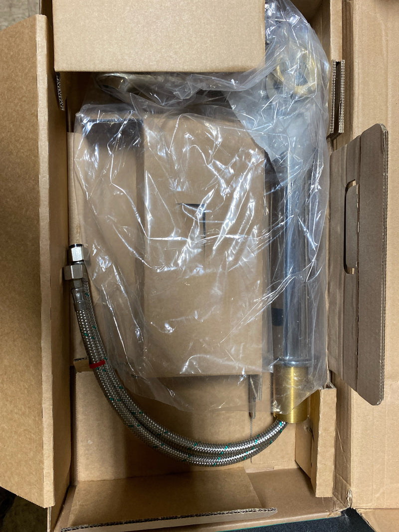 Hansgrohe Rebris S Contemporary 1-Handle 1-Hole 12-inch Tall Bathroom Sink Faucet in Chrome, 72524001