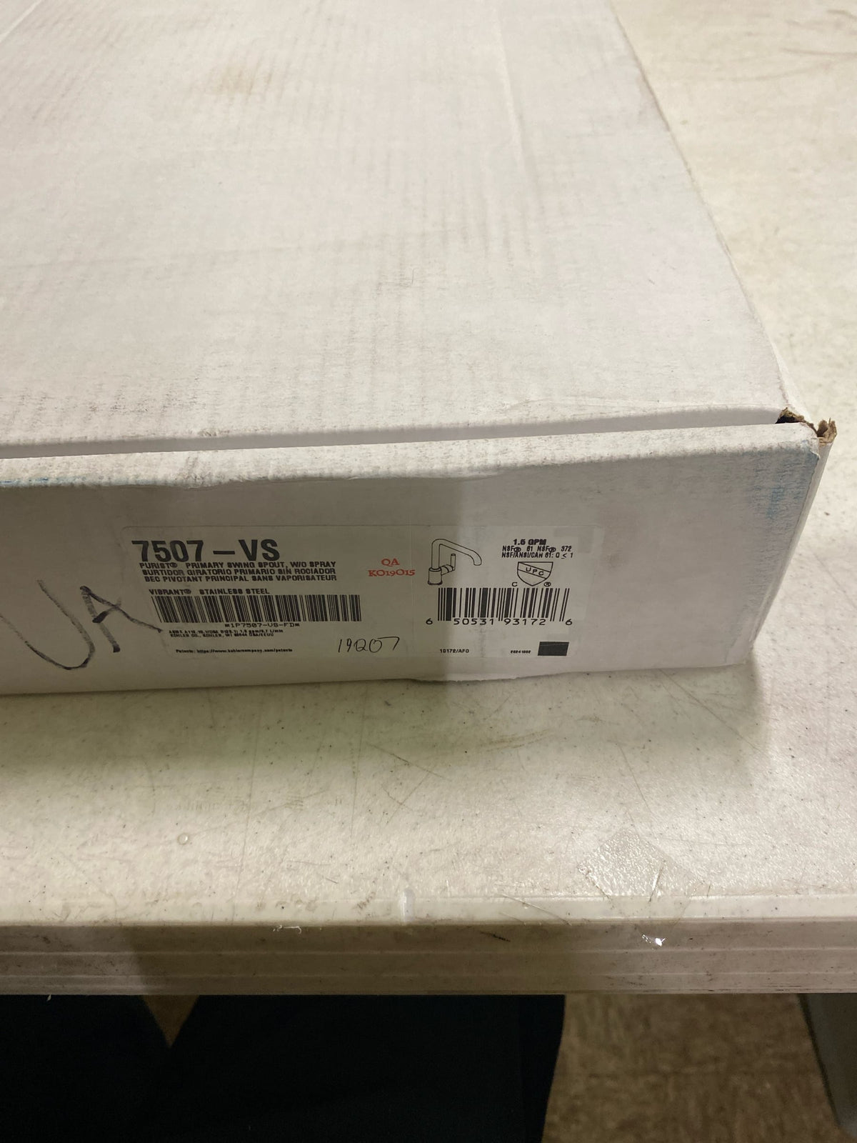 KOHLER Purist Single-handle kitchen sink faucet