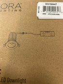 Nora Lighting NM2-2RDCS8530BB M2 LED Canless Recessed Fixture 2" Shower Trim - IC Rated and Airtight - 3000K - 850 Lumens - Black