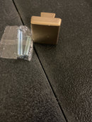 Amerock BP55273CZ Blackrock 1-1/2 Inch Square Cabinet Knob - Champagne Bronze