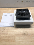 Kohler K-9136-BL Clearflo Square Design Tile-In Shower Drain - Matte Black
