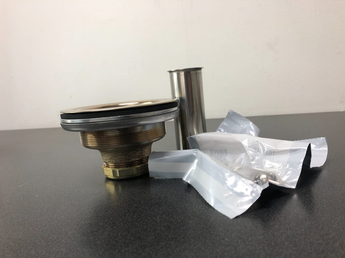 KOHLER K-8801-BV Duostrainer Sink Strainer, Vibrant Brushed Bronze,1.5"