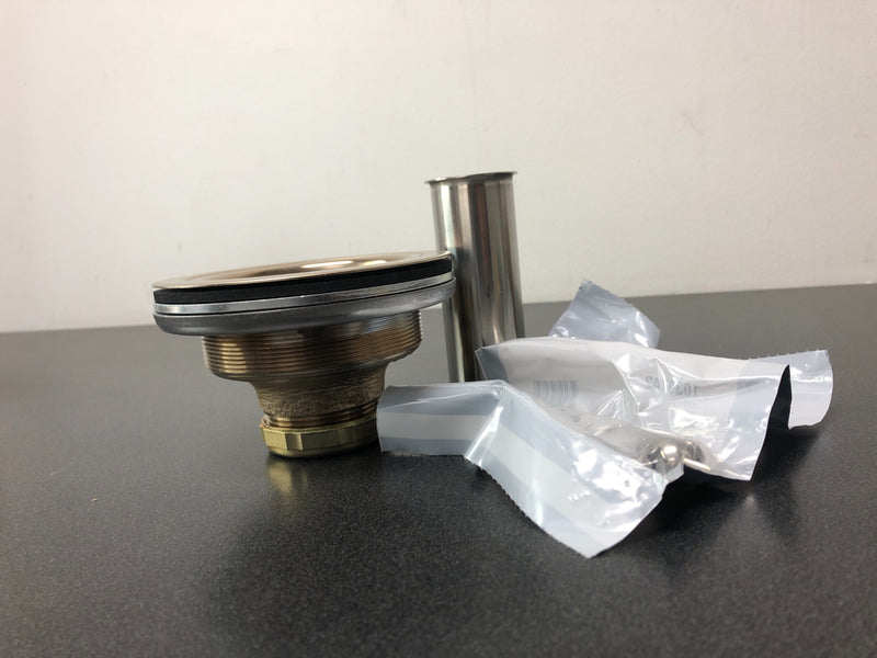 KOHLER K-8801-BV Duostrainer Sink Strainer, Vibrant Brushed Bronze,1.5"