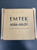 Emtek 505HLOUS19 Helios Reversible Non-Turning Two-Sided Dummy Door Lever Set from the Brass Modern Collection - Flat Black