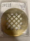 Jaclo 6236-SB Shower Drain Plate, 4-1/4", Satin Brass