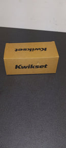 Kwikset Pismo Metal Square Door Knob in Satin Nickel