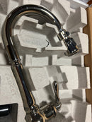 Kohler K-99261-SN Artifacts 1.5 GPM Single Hole Pull Down Kitchen Faucet - Vibrant Polished Nickel