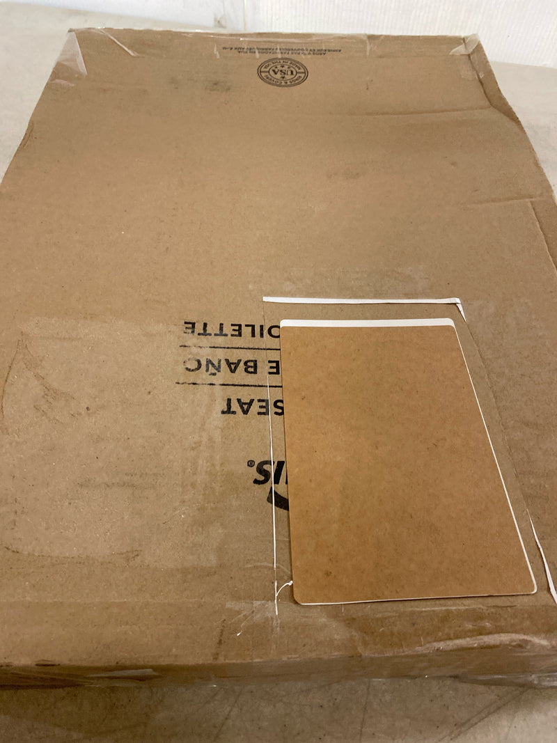 Bemis 7300SLEC 006 Elongated Closed-Front Toilet Seat and Lid Quick Release - Bone