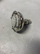 Rohl 1085/8PN 3-Spray Patterns 4.1 in. Single Wall Mount Fixed Shower Head in Polished Nickel