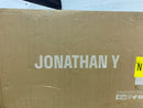 JONATHAN Y Lighting JYL3546A Manhattan 3 Light 26" Wide LED Bathroom Vanity Light - Brass Gold / Oil Rubbed Bronze