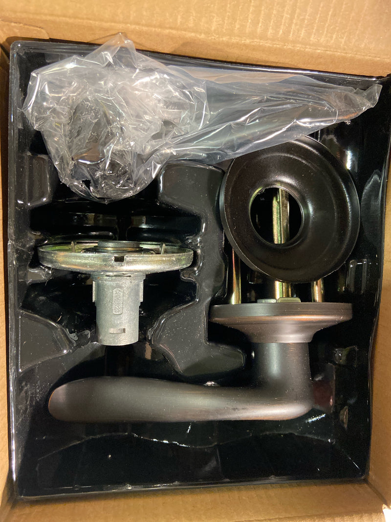 Kwikset 720TNL-11P Tustin Passage Door Leverset from the Signature Series - Venetian Bronze