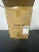 Elegant Lighting LD6026BK Eclipse 8" Wide Mini Pendant - Black