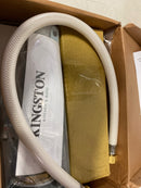 Kingston Brass KB327PX Victorian Three-Handle Bidet Faucet, Brushed Brass