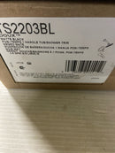 Moen TS2203BL Doux Tub and Shower Trim Package with 2.5 GPM Single Function Shower Head - Less Valve - Matte Black