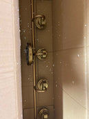 Z-Lite 340-5V-HG Kinsley 5 Light 35" Wide Bathroom Vanity Light - Heirloom Gold
