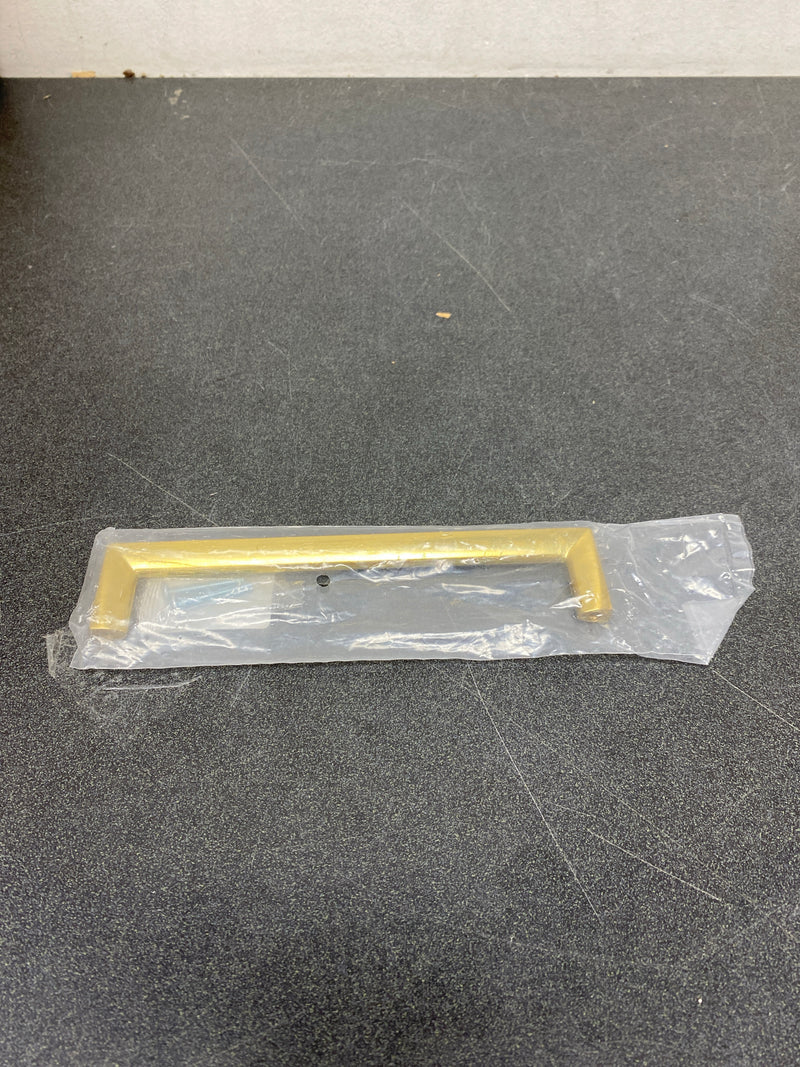 Berenson 9899-1MDB-P Metro 6-5/16" (160mm) Center to Center Square Cabinet Handle / Drawer Pull from Uptown Appeal - Modern Brushed Gold