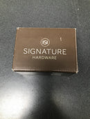 Signature Hardware 485038 Drea Wall Mounted Robe Hook - Brushed Nickel