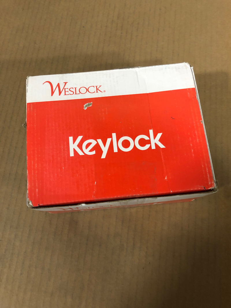 Weslock 07140F2F2SL23 Wexford Keyed Entry Door Knob with Premiere Rose from the Molten Bronze Collection - Black