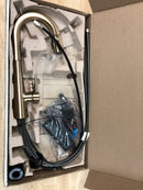 Delta 9991T-CZ-PR-DST Monrovia 1.8 GPM Deck Mounted Pull Down Bar Faucet with DIAMOND Seal, Touch-Clean, MagnaTite, and Touch2O Technologies - Lumicoat Champagne Bronze