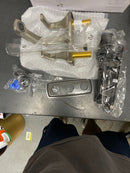 Kohler K-R76215-4D-BN Rubicon 4 in. Centerset 2-Handle Bathroom Faucet in Vibrant Brushed Nickel