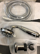 Delta 1.75 GPM Traditional Hand Shower Package with H2Okinetic Technology - Includes Hand Shower, Holder, Hose, and