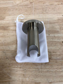 Signature Hardware 380055 Cylindrical Water Supply Elbow with Hand Shower Holder - Brushed Nickel