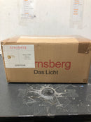 Arnsberg 225870108 Contemporary Modern LED Wall Sconce from Dessau Turbo Collection Antique Finish, Satin Brass