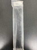 Emtek 87130US19 Edge 8 Inch Center to Center Finger Cabinet Pull - Flat Black