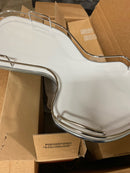 Rev-A-Shelf 5372-15-GR-L Contemporary 33"W Pull Out / Pivot Cloud Two Tier Lazy Susan Style Blind Corner Organizer for Blind Right Cabinet - Gray