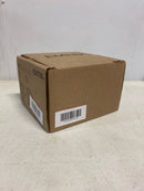 EMTEK Modern Rectangular Rosette Privacy Set with Matching Finish Athena Lever - Choice of Left/Right Handing and 6 Finishes - 5212ATNLHUS10B - Left Handed (LH) - Oil Rubbed Bronze (US10B)