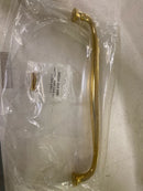 Baldwin 4364 Severin Fayerman 12 Inch Center to Center Handle Cabinet Pull from The Estate Collection - Non-Lacquered Brass