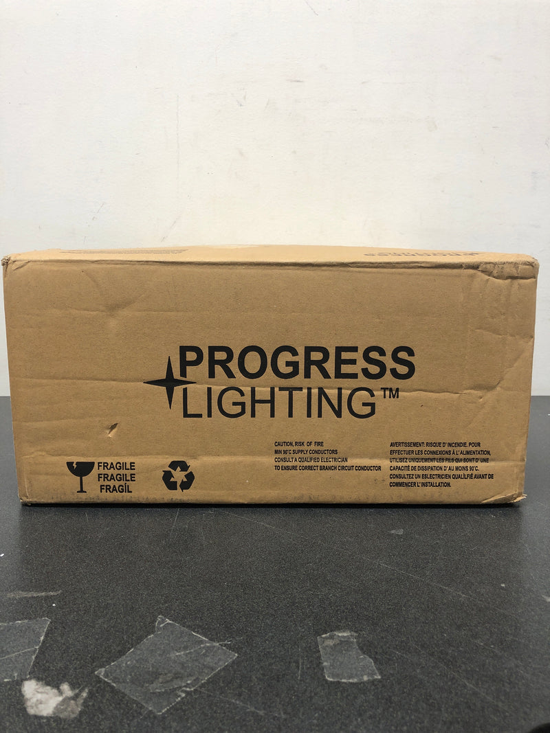 Progress Lighting P3713-09 Brushed Nickel Inspire 2 Light 13" Wide Flush Mount Drum Ceiling Fixture with Fabric Linen Shade
