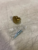 Amerock Merced 1-1/4 inch (32mm) Diameter Golden Champagne Cabinet Knob, BP37420BBZ