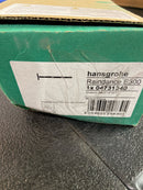 Hansgrohe 04731340 Raindance E Wall Mounted Shower Arm - Brushed Black Chrome