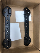 Signature Hardware 398849 Cast Iron Sink Wall Bracket - Set of 2 - Black