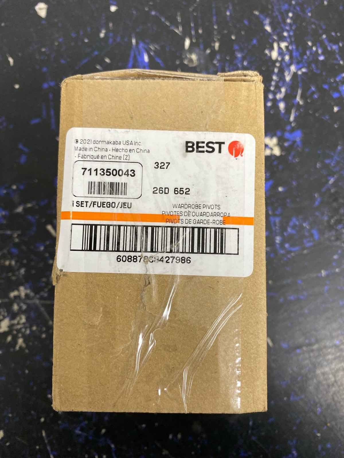 Best Access 32726D 327 US26D HEAVY DUTY PIVOT # 35-0043 - Satin Chrome