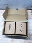 Emtek 8355US15 Low Profile Style Brass Modern Double Cylinder Deadbolt - Satin Nickel