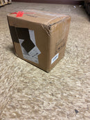 Zevni Z-47YV6RAY-4673 Modern 1-Light Brass Gold Wall Sconce, Black Bathroom Vanity Light with Open Cylinder Clear Glass Shades DIY Wall Light